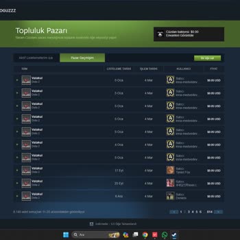 Steam Hesabımdaki Bakiye Çalındı