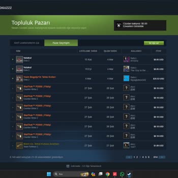 Steam Hesabımdaki Bakiye Çalındı