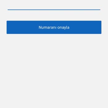 Sahibinden Kullanılmayan Numaraya Gelen İki Aşamalı Doğrulama Kodu ;