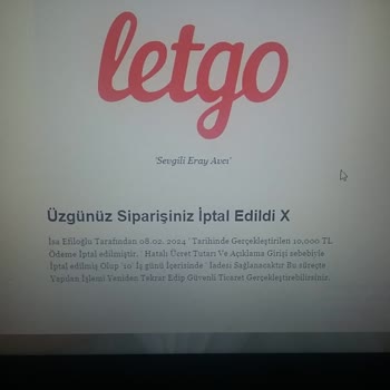 Letgo Dan Çözüm Bekliyorum