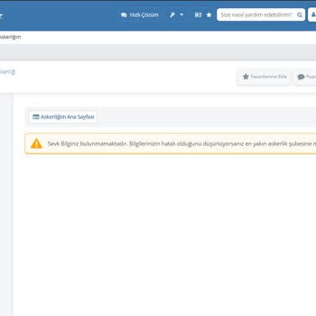 E-Devlet (Turkiye.gov.tr) Bedelli Askerlik Sevk Başvurusu Yapamıyorum