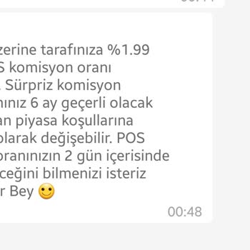Enpara Şirketim Pos Komisyon Aldatmacası