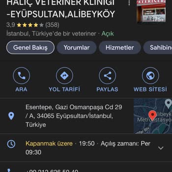 Haliç Veteriner Kliniği Veteriner Hizmetinde Yaşanan Sorunlar Ve Mağduriyet