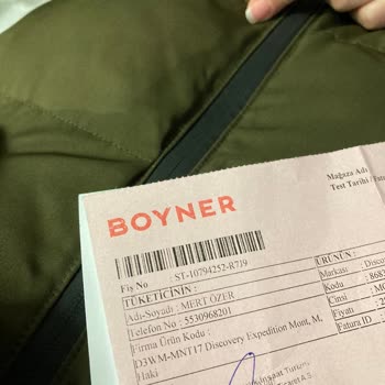 Boyner Müşteri Hizmetleri Ayıplı Hatalı Ürün Arkasında Durmuyor