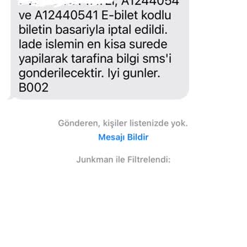 Hepsiburada Seyahat Bilet Paramı İade Etmiyor