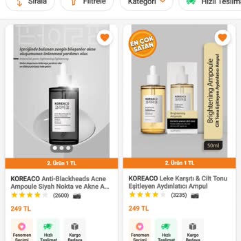 Trendyol'da Eksik Ürün Hayal Kırıklığı