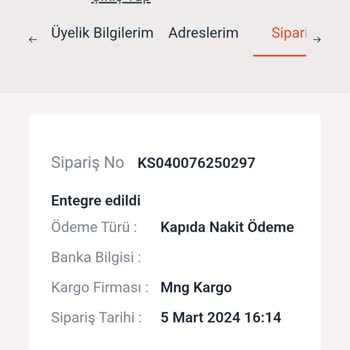 MNG Kargo Şubede Teslim Eve Kargo Gelmemesi