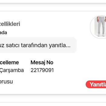 Hepsiburada Cevaplanmayan Soru İlgisizlik