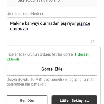 Karaca Züccaciye Bitmeyen Kahve Pişirme Serüveni: Karacaya Yakışmayan Makine