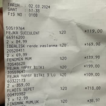 IKEA Bayrampaşa Kasada Tek Üründen İki Kez Para Aldı!