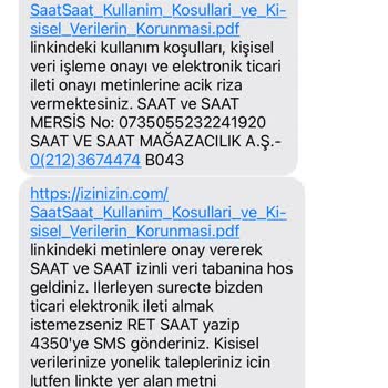 Hilltown AVM Saat & Saat Tarafından Kolyemin Teslim Edilmemesi