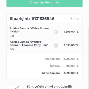 Sneakershome_tr (shopier-instagram) 2 Aydır Beklediğim Ayakkabı Hala Gelmedi!