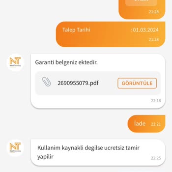 Trendyol Nezih Teknoloji Sattığı Ürünün Arkasında Durmuyor.