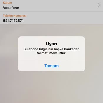 Denizbank / Vodafone Otomatik Ödeme Talimat Problemi
