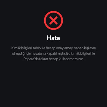 Papara Kartımı Kullanamıyorum Böyle Diyor Lütfen Yardımcı Olun