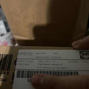Gratis Ve Kargom Sende Yanlış Ürün Teslimatı