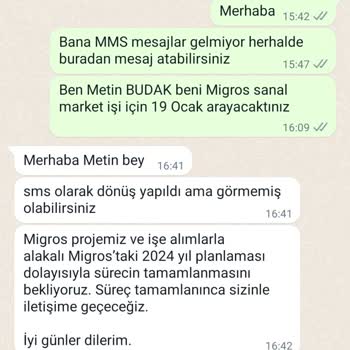 Migros Sanal Market İşi