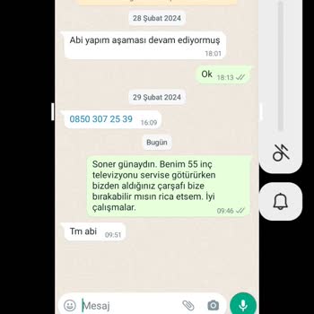 LG Servisi Televizyonumu Bozdu