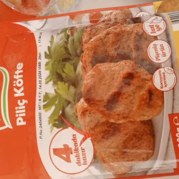 Lezita Piliç Köfte Paketinden Çıkan Garip Şey.