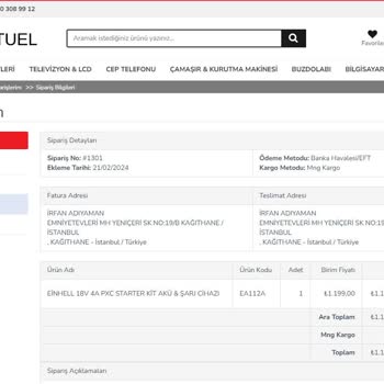 inaktuel.com Inaktuel.com İnternet Sitesinden Alışveriş Yapacaklara Uyarı.