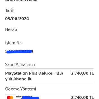 Sony PlayStation Yıllık Üyelik İptali