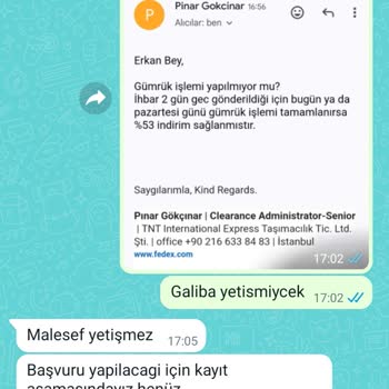Fedex Gümrükte Yaşanan İletişim Ve Fazla Ücret Sorunu