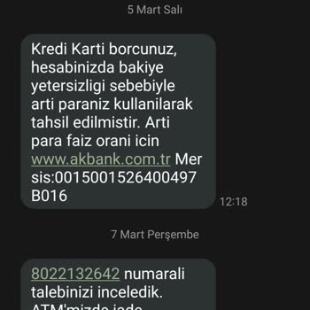 Akbank ATM'de Para Sıkışması