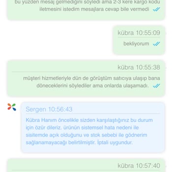Çiçek Sepeti Gelmeyen Ürün İçin Çözümsüzlük