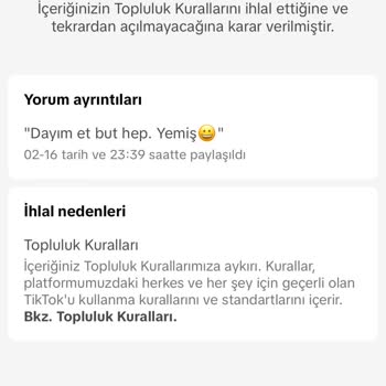 TikTok'ta Etkileşim Ve Keşfetim Açılması Kural İhlalinin Kalkmasını