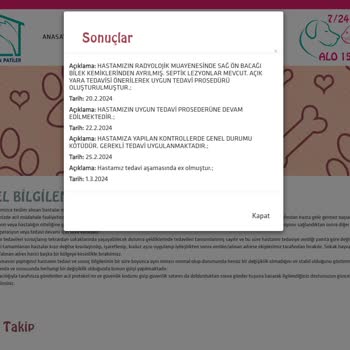 İzmir Büyükşehir Belediyesi Pako Tedavi Etmiyor