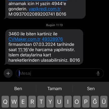 CV Maker TR Habersiz Üyelik