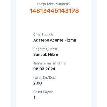 Sürat Kargo Hareket Etmeyen Olduğu Yerde Kalan Kargo
