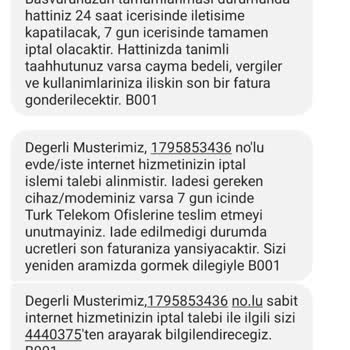 Türk Telekom Almadığım Hizmetin Parasını Talep Ediyor.