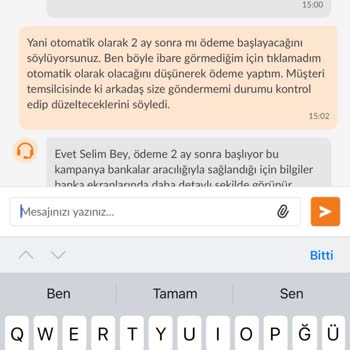 Trendyol 2 Ay Sonra Ödeme Kampanyasını Yapmadığı İçin Mağdur Oldum.