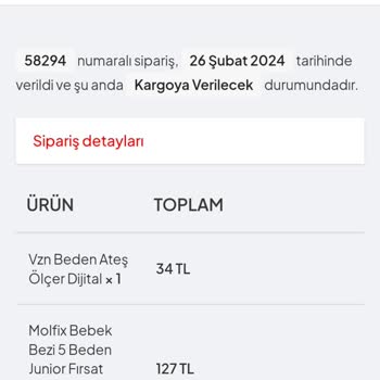 Sultananne.com Ücreti Alıp Ürünleri Göndermedi