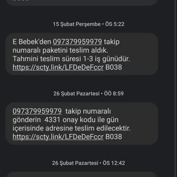 Ebebek Scotty Kargo İle Çalışma