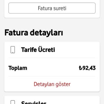 Vodafone İçerik Servisleri Adı Altında Ücret Talep Ediyor