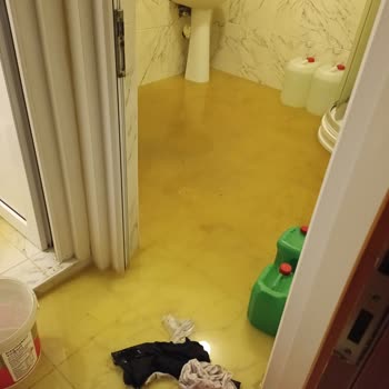 Bursa Büyükşehir Belediyesi Kanalizasyon Dolması Sonucu Tuvaletimiz Tıkandı