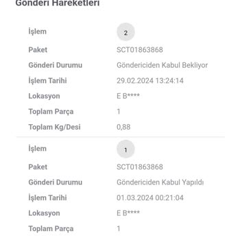Scotty Kargo Mağduriyeti Maalesef