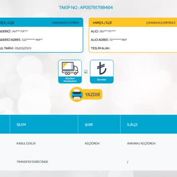 PTT Kargo Kargom Bir Türlü Gelmiyor