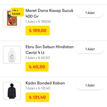 Şok Market Online (Cepte Şok) Siparişte Wın Puanımı Yüklemiyor!