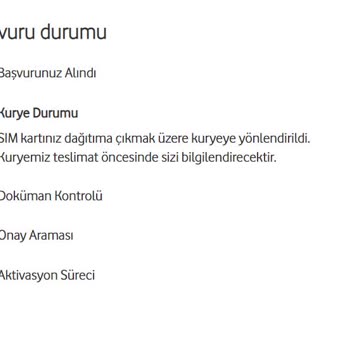 Vodafone Hat Taşıma İptali