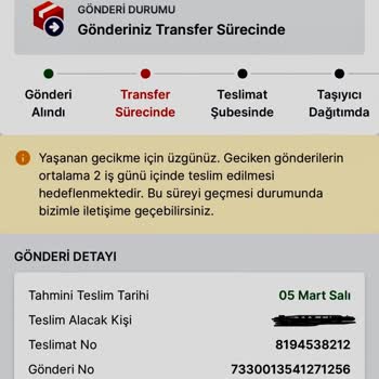 Trendyol Express Trendyol Siparişimde Mağduriyet Yaşıyorum