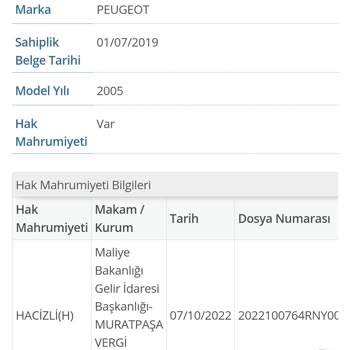 Muratpaşa Vergi Dairesi E Devlet Haczi Kaldırmadılar