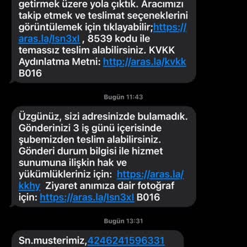 Aras Kargo Aras Ve Yine Beklenen Son