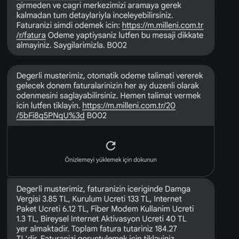 Millenicom Fahiş Fiyat Arttırımı