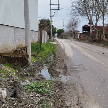 Bafra'da Yağmur Suları ve Atık Su Sorunu