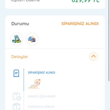 Ebebek Online Dan Sipariş Verdim Gala Kargo Yapılmadı