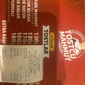 Tostçu Mahmut Beylikdüzü Fazla Para Alınması