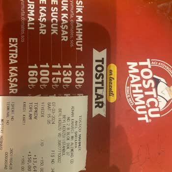 Tostçu Mahmut Beylikdüzü Fazla Para Alınması